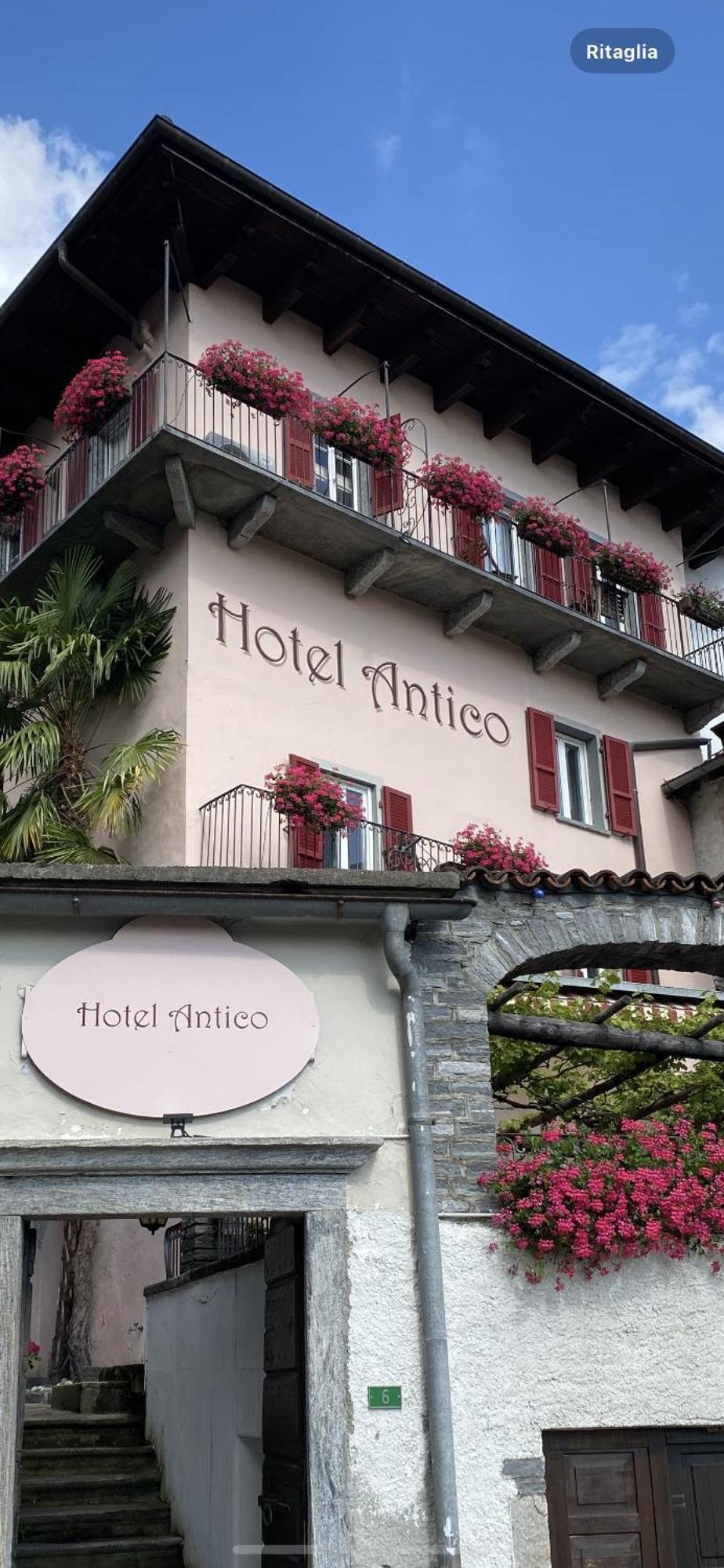 Hotel Antico Intragna Buitenkant foto